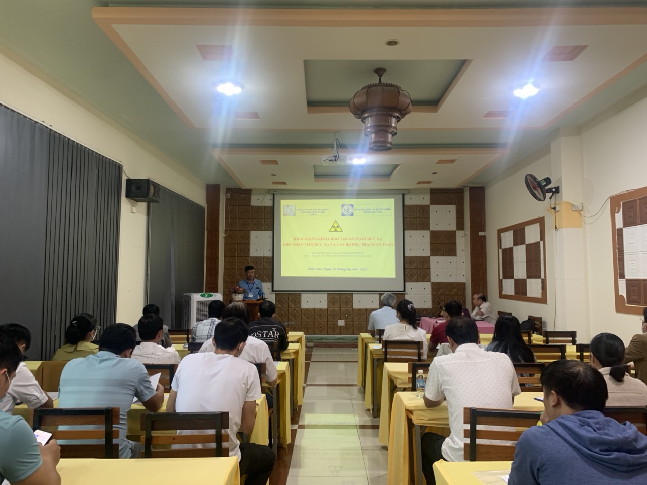 Đào tạo về An toàn bức xạ năm 2022 tại tỉnh Kon Tum